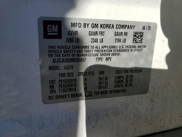 2021 BUICK ENCORE PRE - KL4CJASB0MB304917
