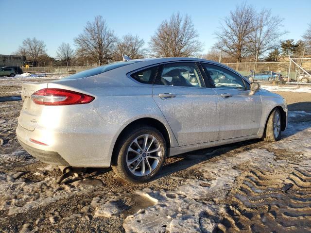 FORD FUSION SEL 2019 silver  hybrid engine 3FA6P0MU5KR109355 photo #4