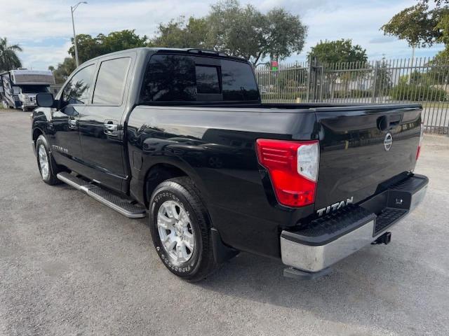 NISSAN TITAN S 2018 black  gas 1N6AA1EK7JN542912 photo #3