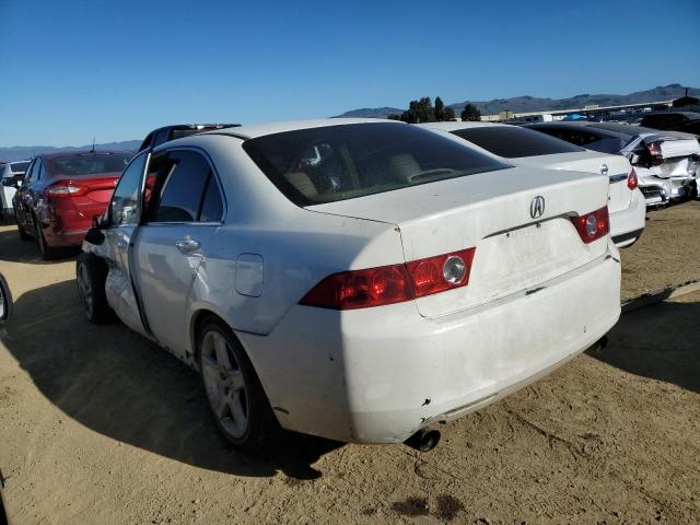 ACURA TSX 2004 white sedan 4d gas JH4CL969X4C016630 photo #3