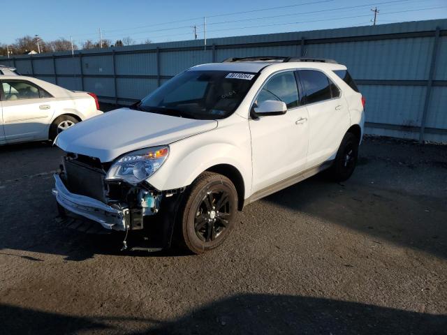 CHEVROLET EQUINOX LT 2014 white  flexible fuel 1GNFLGEK7EZ120506 photo #1