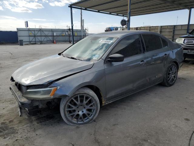 VOLKSWAGEN JETTA S 2016 gray  gas 3VW267AJ4GM208555 photo #1