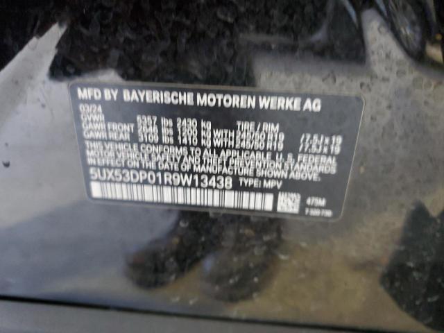 2024 BMW X3 XDRIVE3 - 5UX53DP01R9W13438