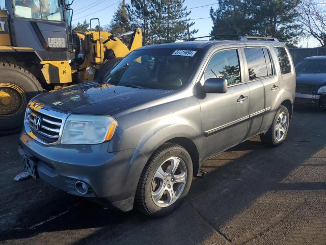 HONDA PILOT EXLN 2012 gray 4dr spor gas 5FNYF4H78CB083841 photo #1