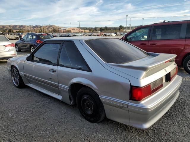 FORD MUSTANG GT 1993 silver  gas 1FACP42EXPF196518 photo #3