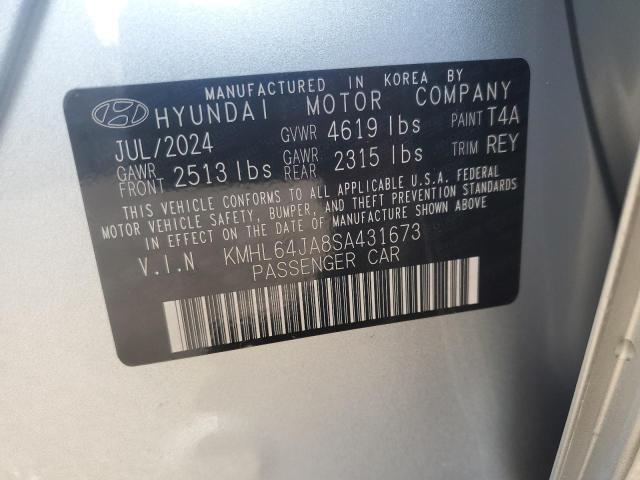 2025 HYUNDAI SONATA SEL KMHL64JA8SA431673