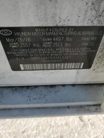 2016 HYUNDAI SONATA SE - 5NPE24AFXGH413387