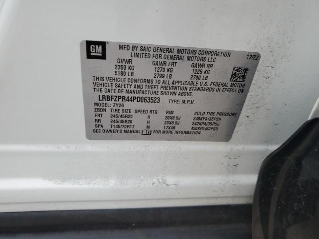 2023 BUICK ENVISION E LRBFZPR44PD063523