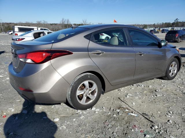 HYUNDAI ELANTRA SE 2014 gray  gas 5NPDH4AE6EH508320 photo #4