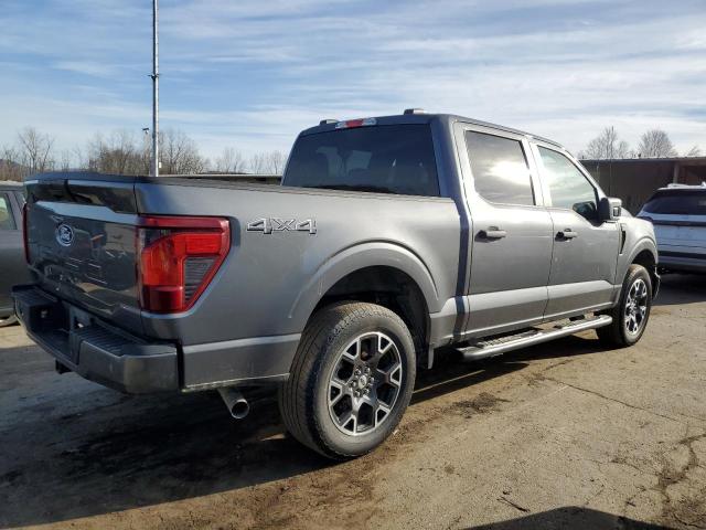 FORD F150 STX 2024 gray  gas 1FTEW2LPXRFA29797 photo #4