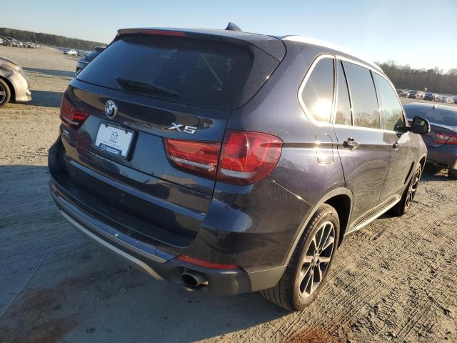 BMW X5 XDRIVE3 2015 blue 4dr spor gas 5UXKR0C57F0K60618 photo #4