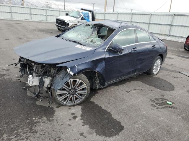 MERCEDES-BENZ CLA 250 2018 blue  gas WDDSJ4EB5JN557150 photo #1