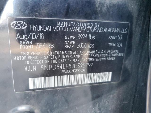 2018 HYUNDAI ELANTRA SE - 5NPD84LF8JH395292