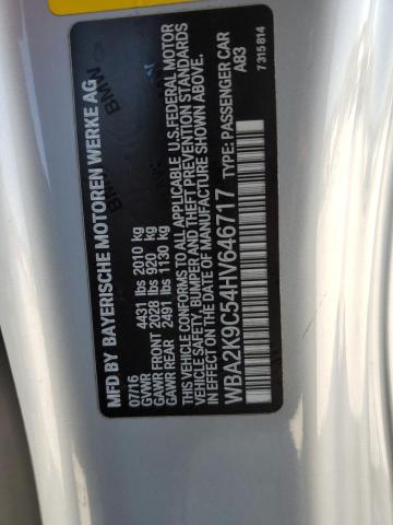 2017 BMW 230I - WBA2K9C54HV646717