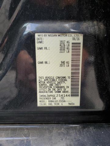 2016 NISSAN ALTIMA 2.5 1N4AL3APXGC254144