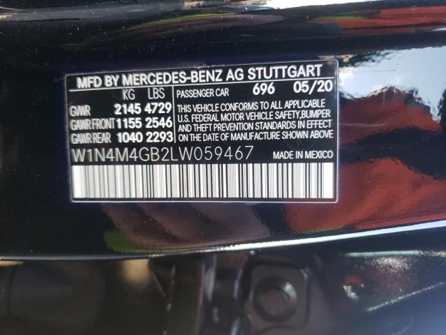 2020 MERCEDES-BENZ GLB 250 - W1N4M4GB2LW059467