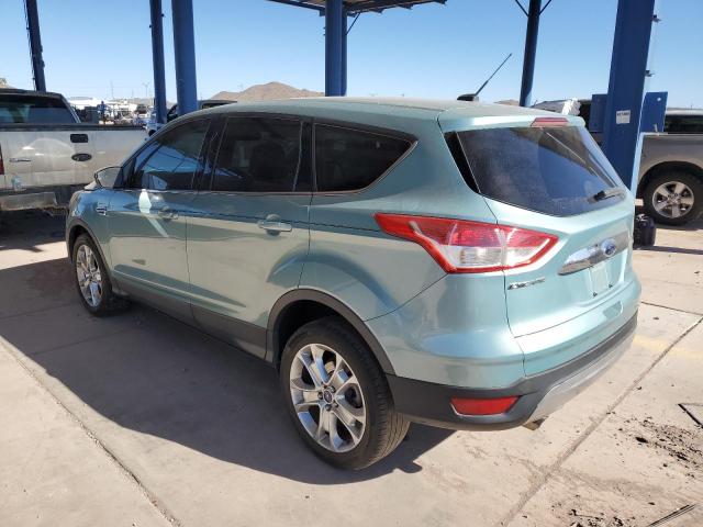 FORD ESCAPE SEL 2013 teal  gas 1FMCU9HX4DUC35972 photo #3