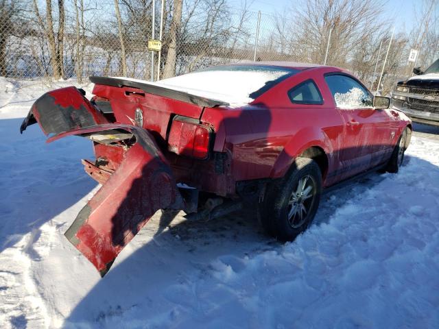 FORD MUSTANG 2009 maroon coupe gas 1ZVHT80N295115345 photo #4