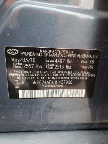 2017 HYUNDAI SONATA SE - 5NPE24AF4HH437900