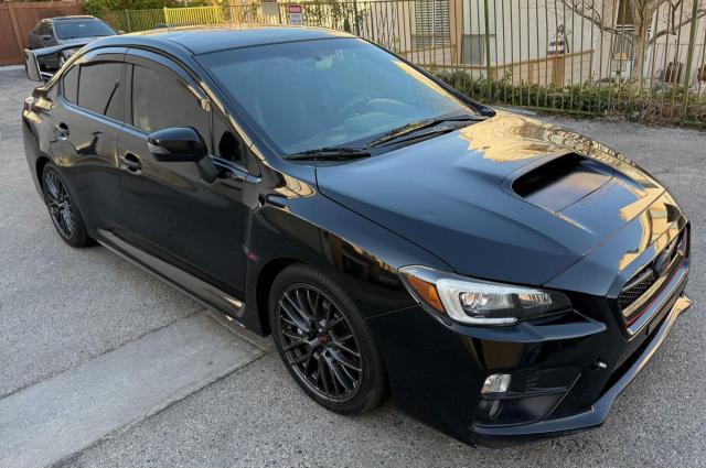 SUBARU WRX STI 2017 black sedan 4d gas JF1VA2V65H9819529 photo #1