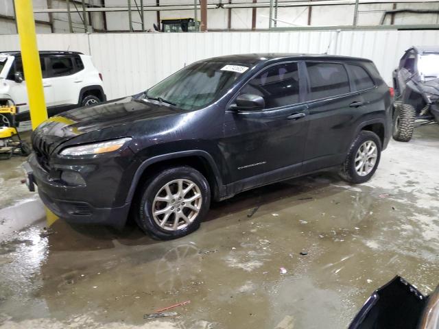 2014 Jeep Cherokee Sport black null gas 1C4PJLAB0EW245575 photo #1