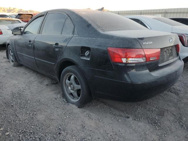 HYUNDAI SONATA GLS 2009 black sedan 4d gas 5NPET46C39H550878 photo #3