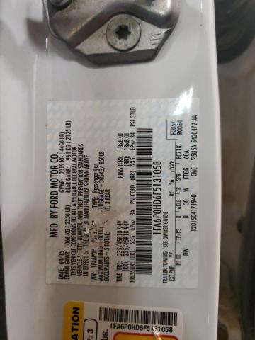 2015 FORD FUSION SE - 1FA6P0HD6F5131058