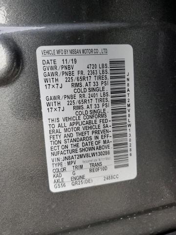 2020 NISSAN ROGUE S - JN8AT2MV8LW130286