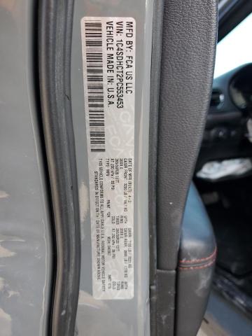 2023 DODGE DURANGO R/ - 1C4SDHCT2PC553453
