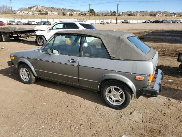 VOLKSWAGEN CABRIOLET 1985 silver  gas WVWCA0151FK007279 photo #3