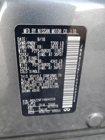 2017 INFINITI QX80 BASE - JN8AZ2NF1H9640328
