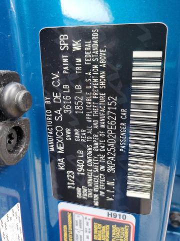 2023 KIA RIO S - 3KPA25AD2PE627152