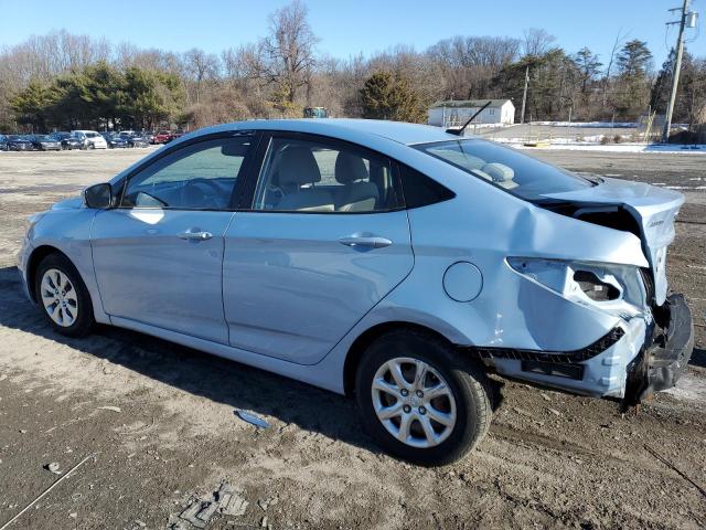 HYUNDAI ACCENT GLS 2013 silver  gas KMHCT4AE3DU427687 photo #3