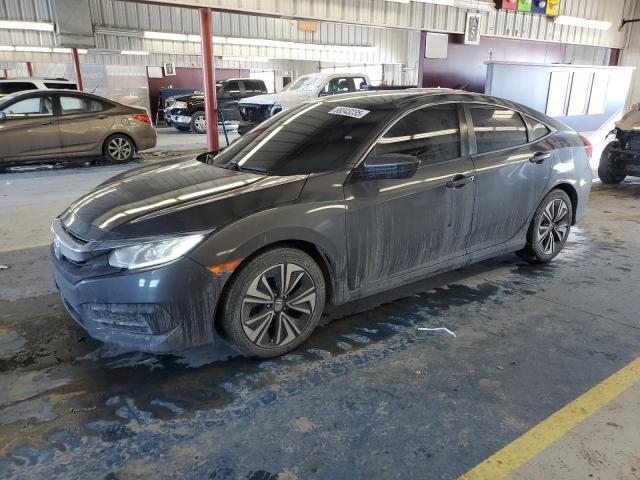 HONDA CIVIC LX 2016 gray  gas 19XFC2F52GE023605 photo #1