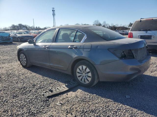 HONDA ACCORD LX 2008 gray  gas 1HGCP26378A057227 photo #3