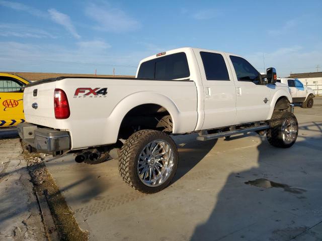 FORD F250 SUPER 2014 white  diesel 1FT7W2BTXEEA97654 photo #4