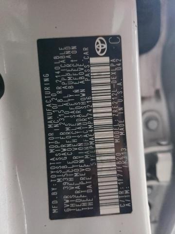 2021 TOYOTA COROLLA LE - 5YFEPMAE4MP174216