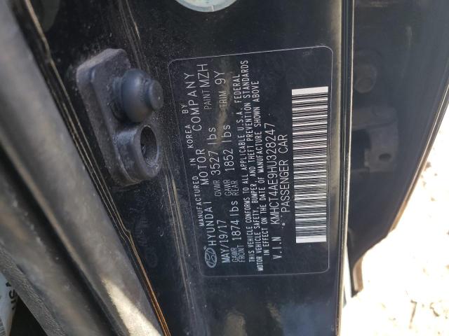 2017 HYUNDAI ACCENT SE KMHCT4AE9HU328247