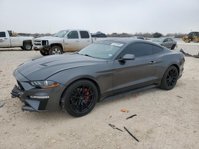 FORD MUSTANG 2020 black  gas 1FA6P8TH8L5132278 photo #1