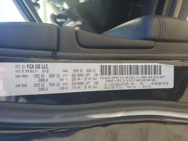 2018 JEEP GRAND CHER - 1C4RJEAG8JC471875