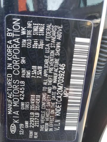 2021 KIA SELTOS SX KNDETCA20M7039246