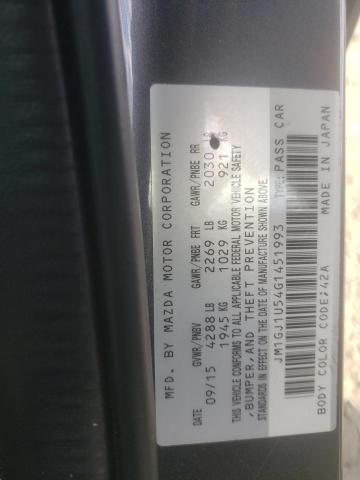 2016 MAZDA 6 SPORT - JM1GJ1U54G1451993