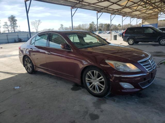 Vin: kmhgc4dd1du220896, lot: 42288375, hyundai genesis 3.8l 20134