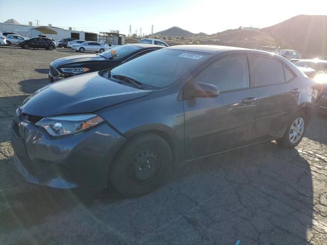 TOYOTA COROLLA L 2015 gray  gas 5YFBURHE7FP339399 photo #1