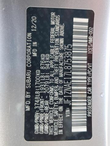 2020 TOYOTA 86 GT JF1ZNAE17L8753875