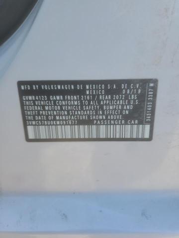 2019 VOLKSWAGEN JETTA S - 3VWC57BU0KM091677