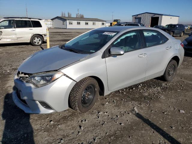 TOYOTA COROLLA L 2015 silver  gas 5YFBURHE2FP365831 photo #1