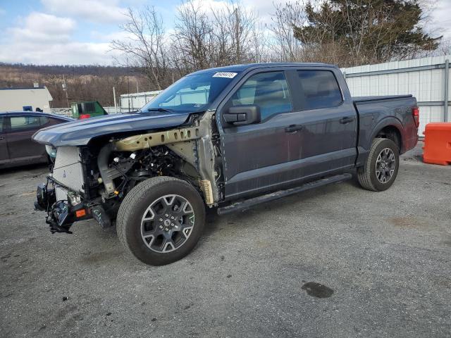 FORD F150 STX 2024 gray  gas 1FTEW2LP2RKE74977 photo #1