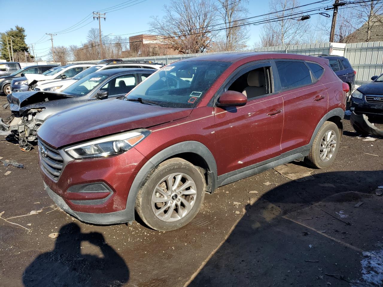  Salvage Hyundai TUCSON