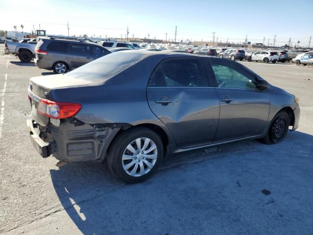 TOYOTA COROLLA BA 2013 gray sedan 4d gas 5YFBU4EE3DP135090 photo #4